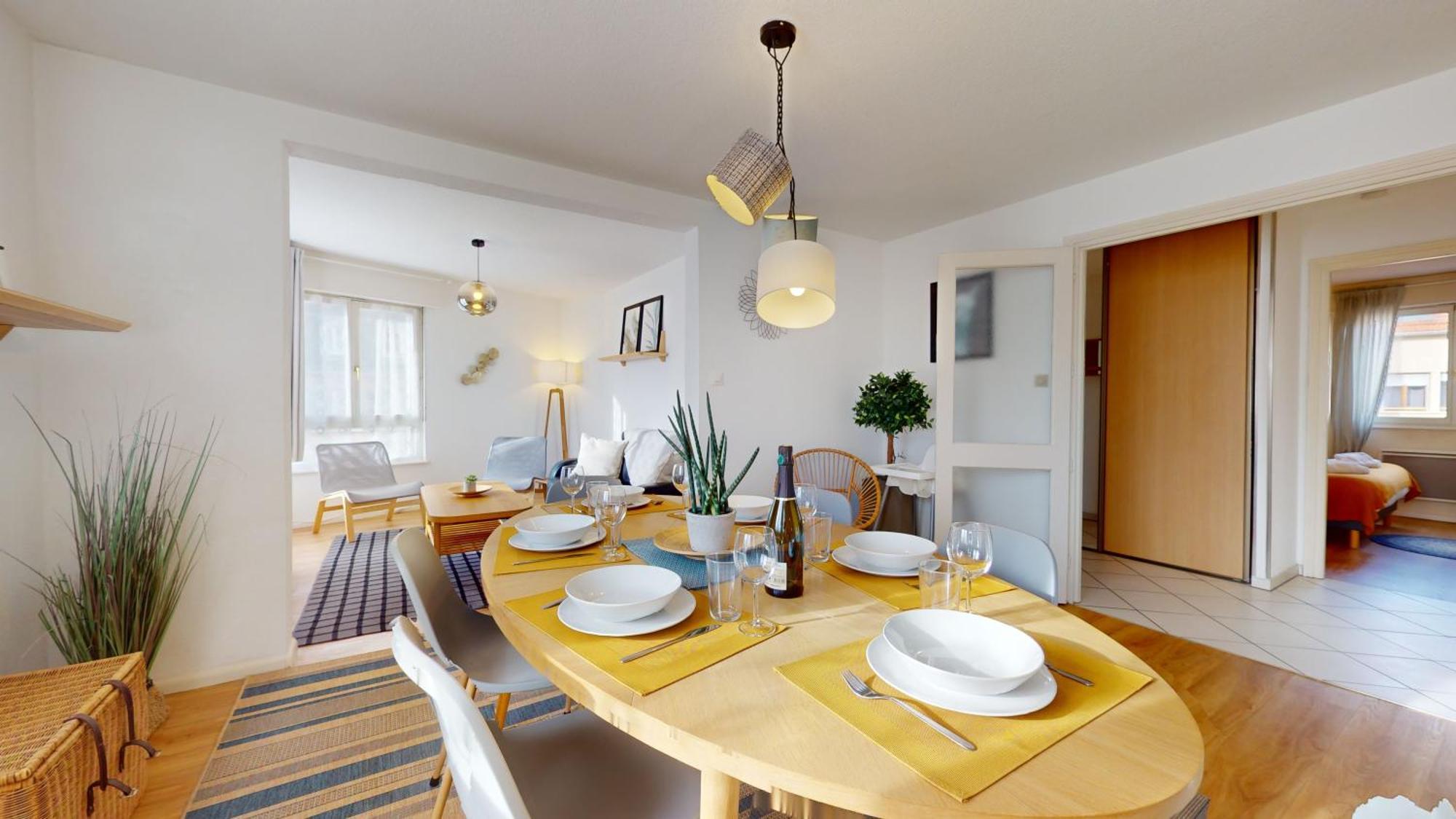 Elegance, Appartement 6 Pers 1 Parking Colmar Exterior photo