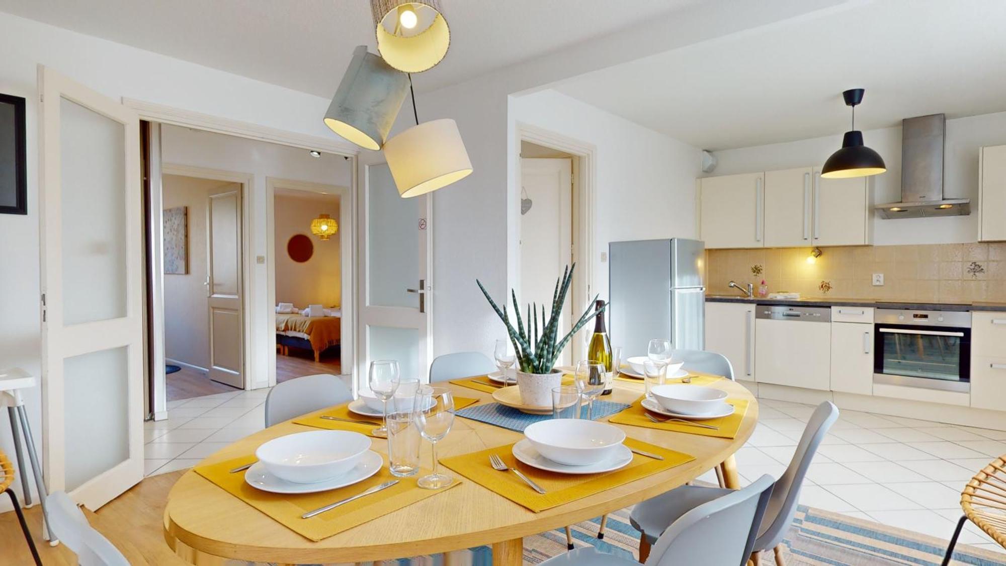 Elegance, Appartement 6 Pers 1 Parking Colmar Exterior photo